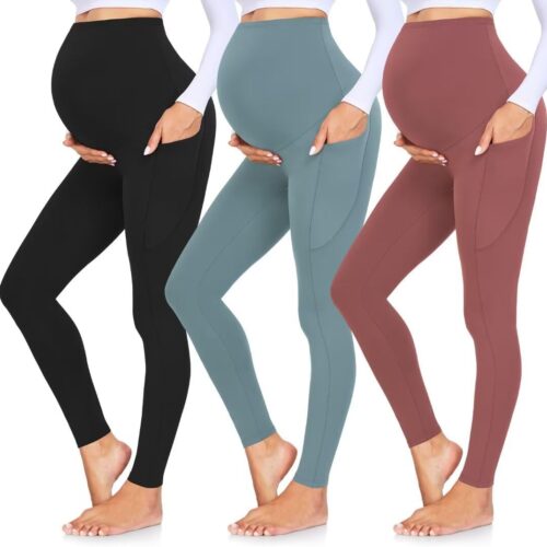 Maternity High-Waist Yoga Leggings