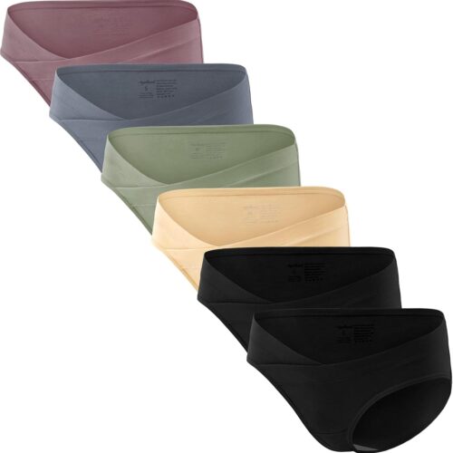 Low-Rise Maternity Crossover Briefs