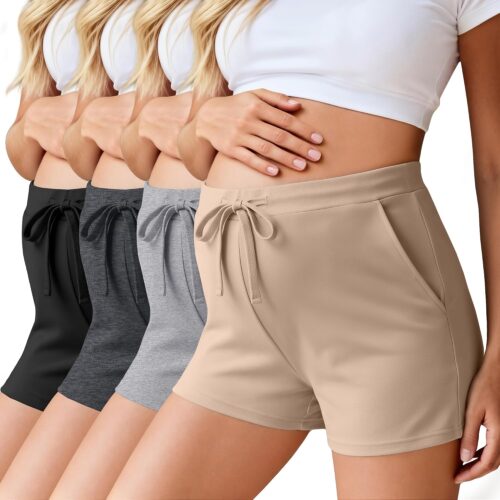 Maternity Relaxed Fit Shorts with Drawstring